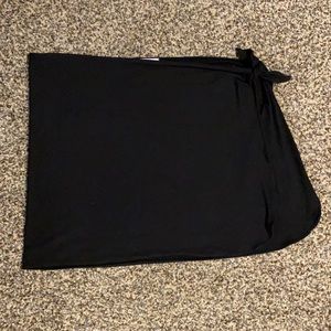 Robin Piccone OS Black Side Tie Sarong